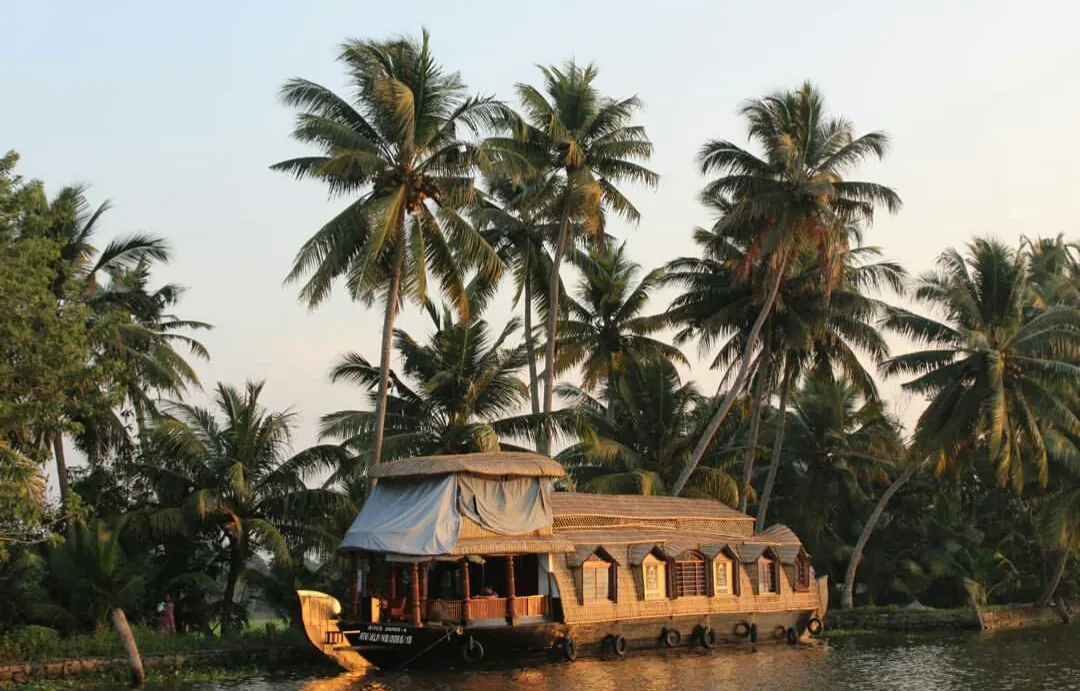 Houseboat on the Kerala backwaters